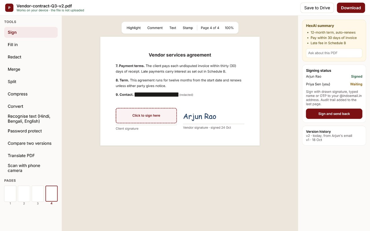 Indo PDF tools